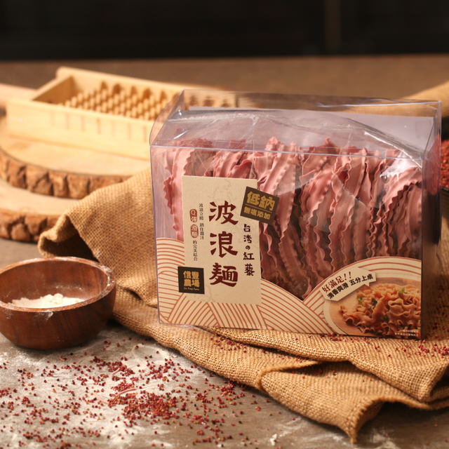 信豐農場-台灣紅藜波浪麵